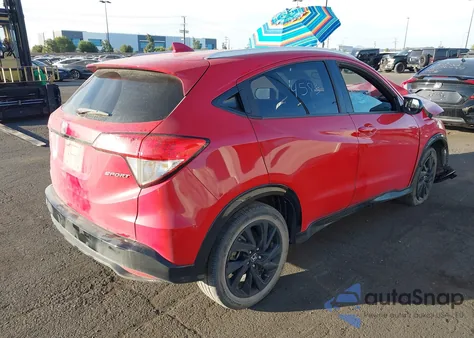2022 Honda Hr-V 2Wd Sport z USA, uszkodzony, nr VIN 3CZRU5H11NM737941